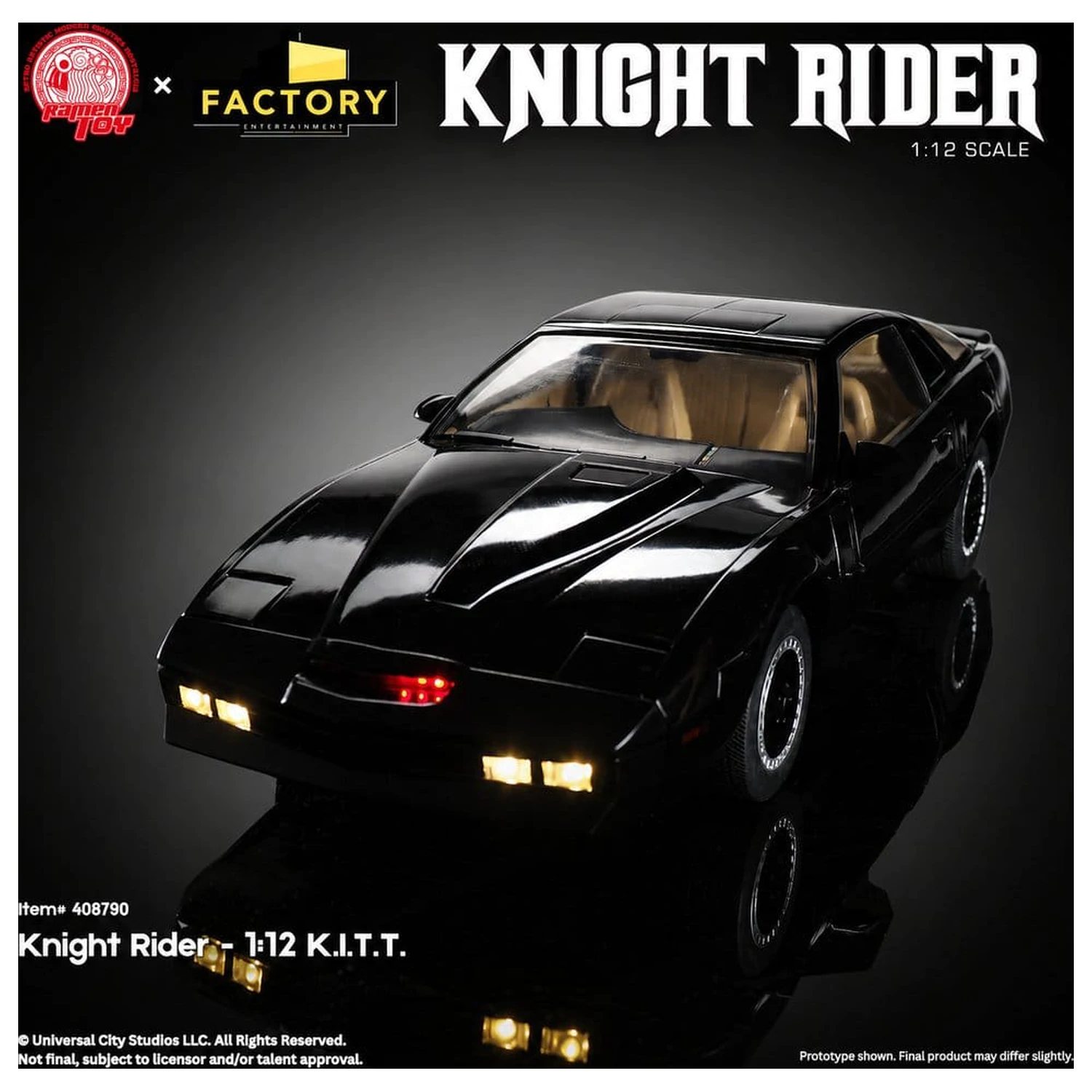 Knight Rider akcijska figura 1/12 K.I.T.T. z Michael Knightom fotografija izdelka