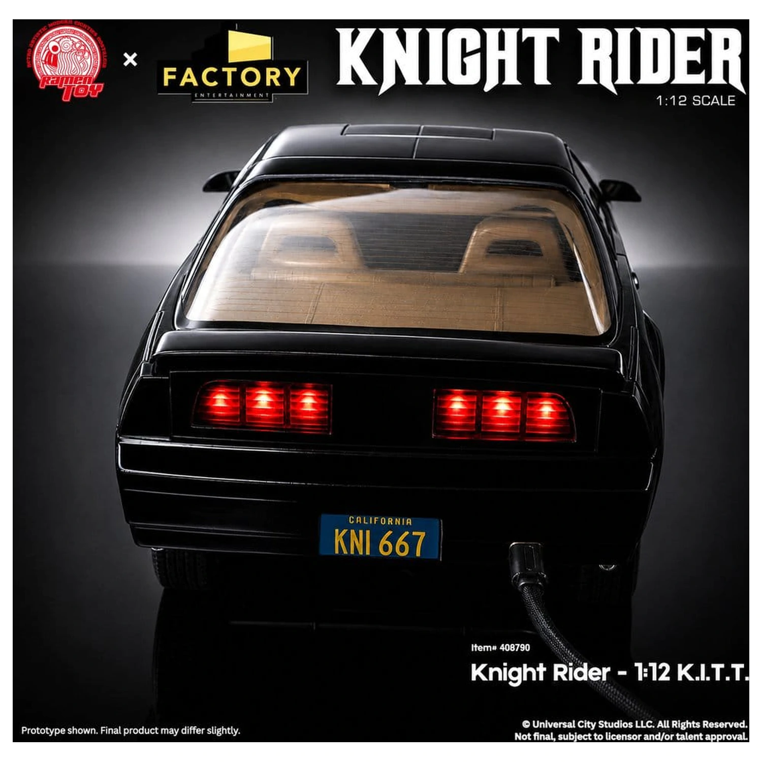 Knight Rider akcijska figura 1/12 K.I.T.T. z Michael Knightom fotografija izdelka