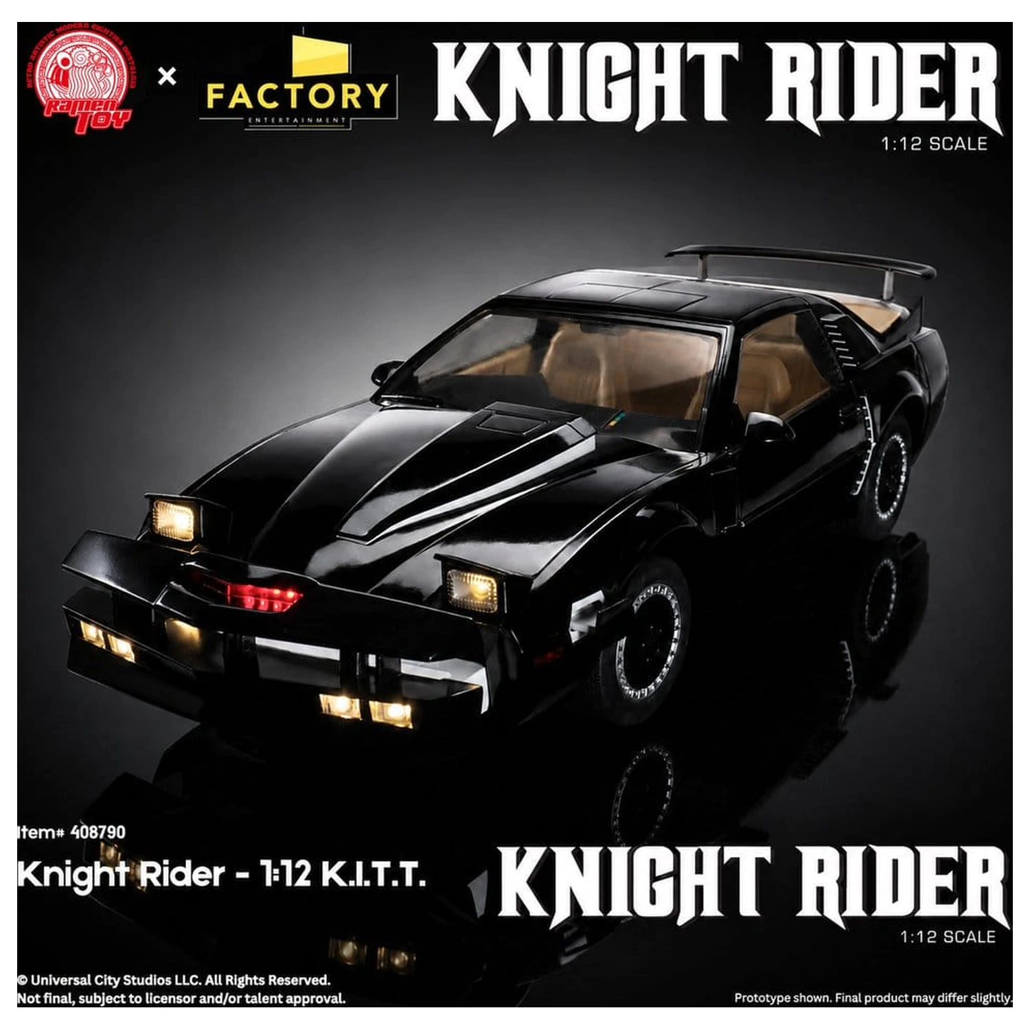 Knight Rider akcijska figura 1/12 K.I.T.T. z Michael Knightom fotografija izdelka