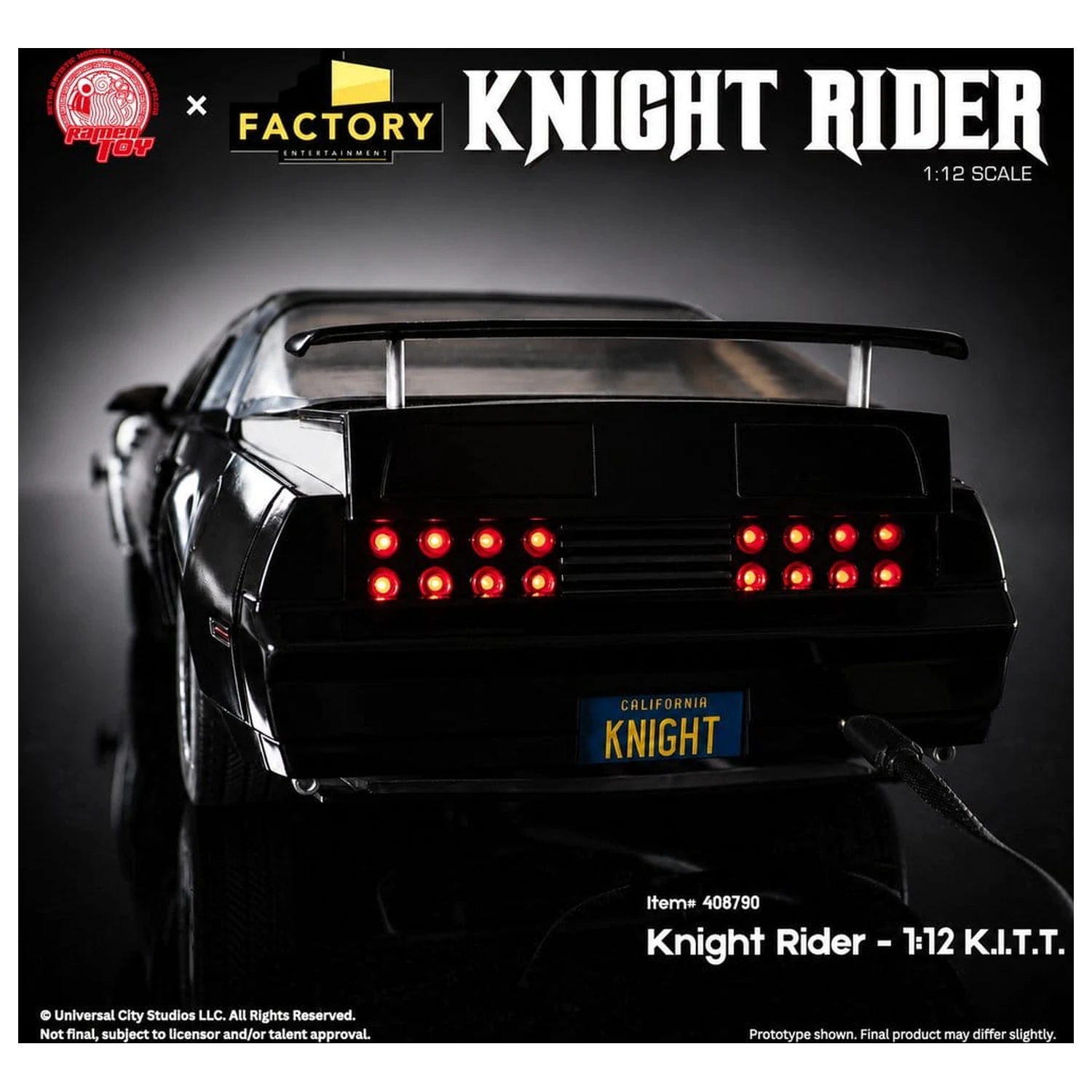 Knight Rider akcijska figura 1/12 K.I.T.T. z Michael Knightom fotografija izdelka