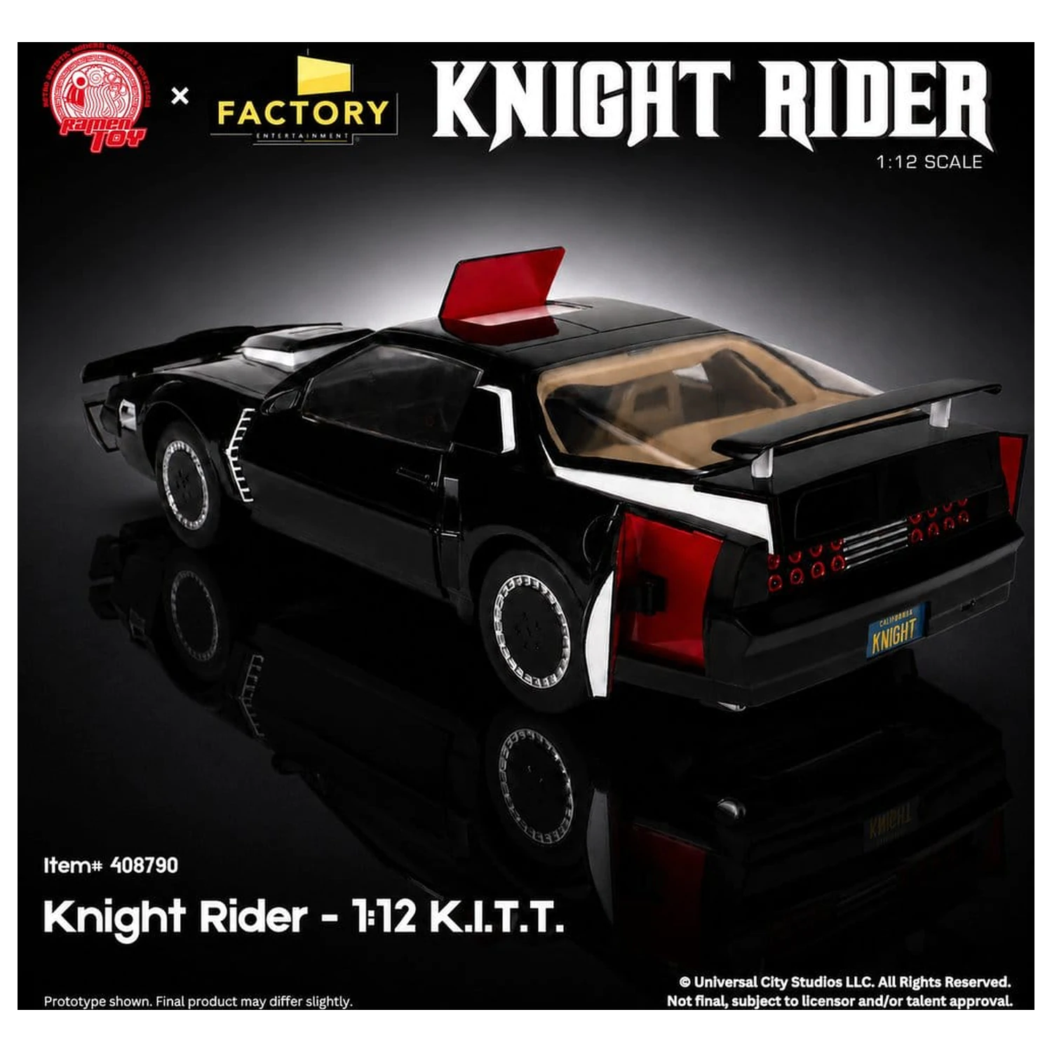 Knight Rider akcijska figura 1/12 K.I.T.T. z Michael Knightom fotografija izdelka