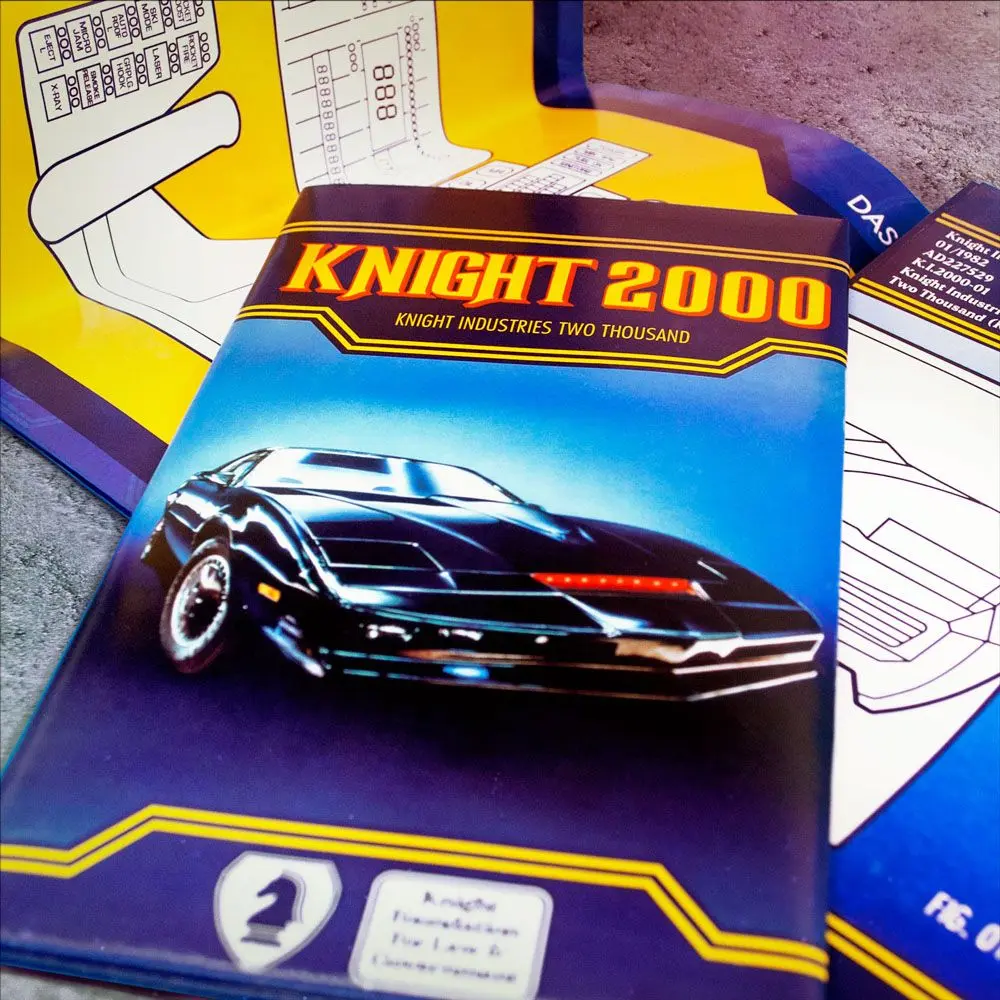 Knight Rider darilna škatla F.L.A.G Agent Kit fotografija izdelka