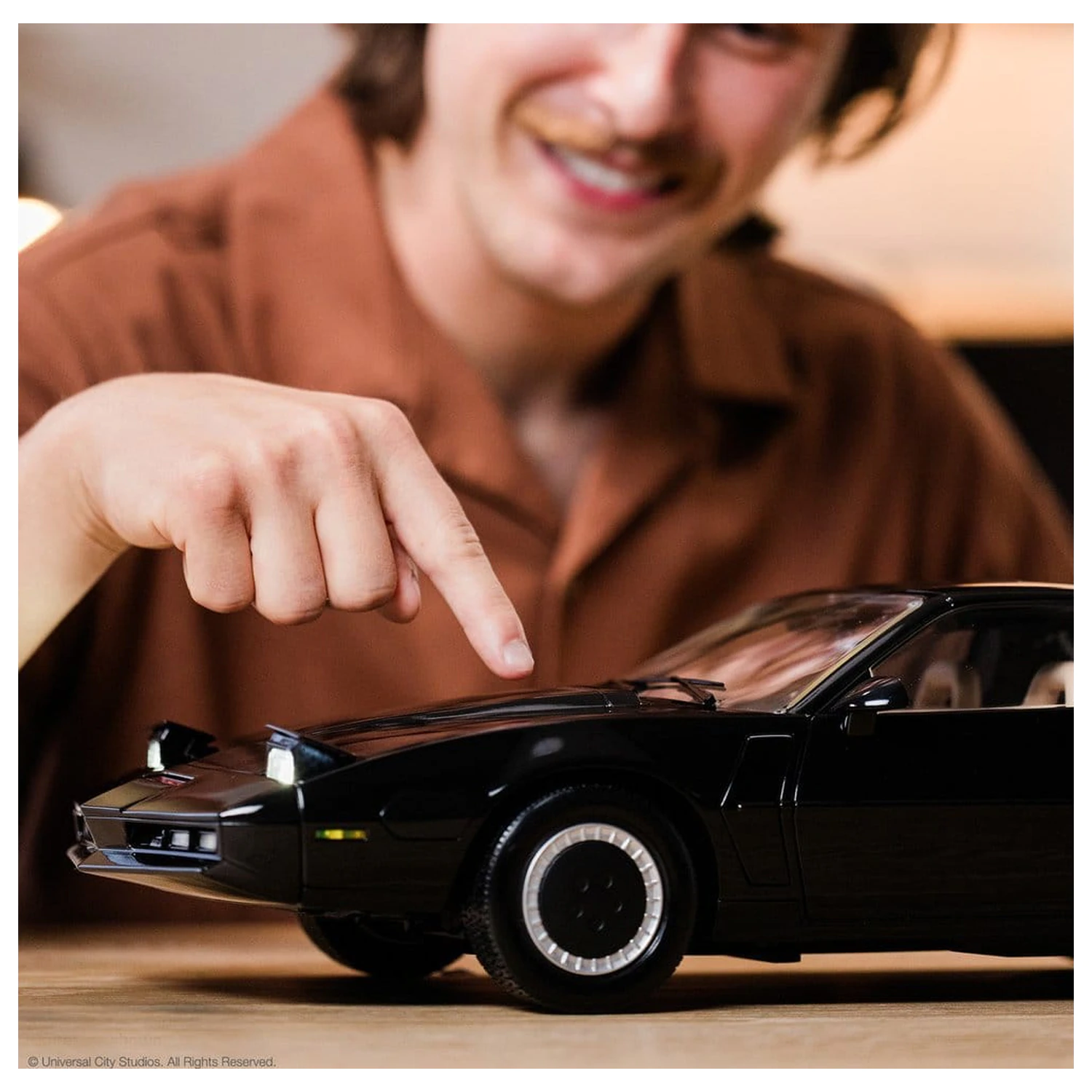 Knight Rider replika iz ulite kovine 1/10 K.I.T.T. 53 cm fotografija izdelka