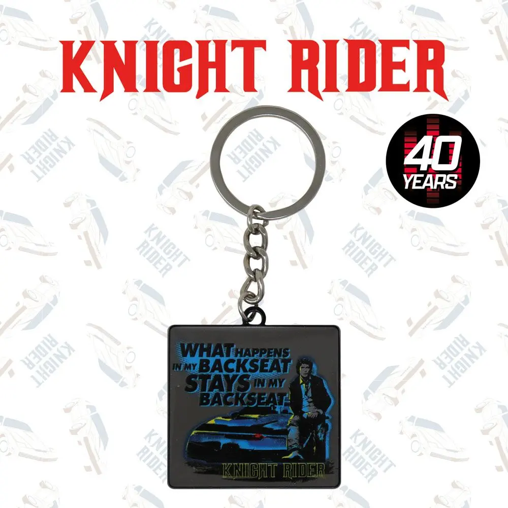 Knight Rider kovinska obesek za ključe 40th Anniversary Limited Edition fotografija izdelka