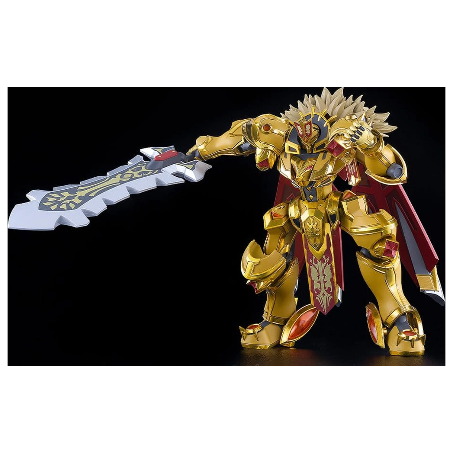 Knight's & Magic Moderoid plastični model za sestavljanje Goldleo: Royal Metallic Ver. 14 cm fotografija izdelka