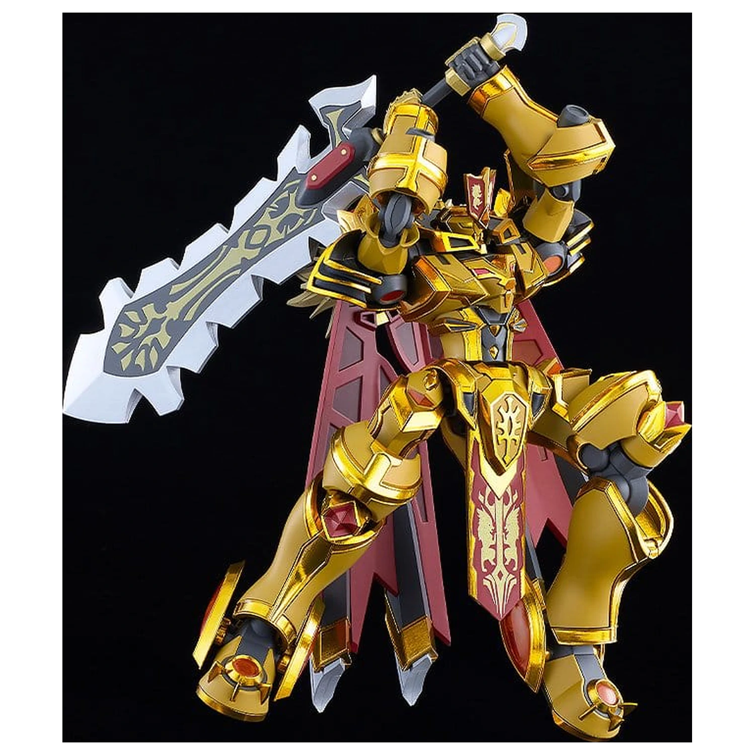 Knight's & Magic Moderoid plastični model za sestavljanje Goldleo: Royal Metallic Ver. 14 cm fotografija izdelka