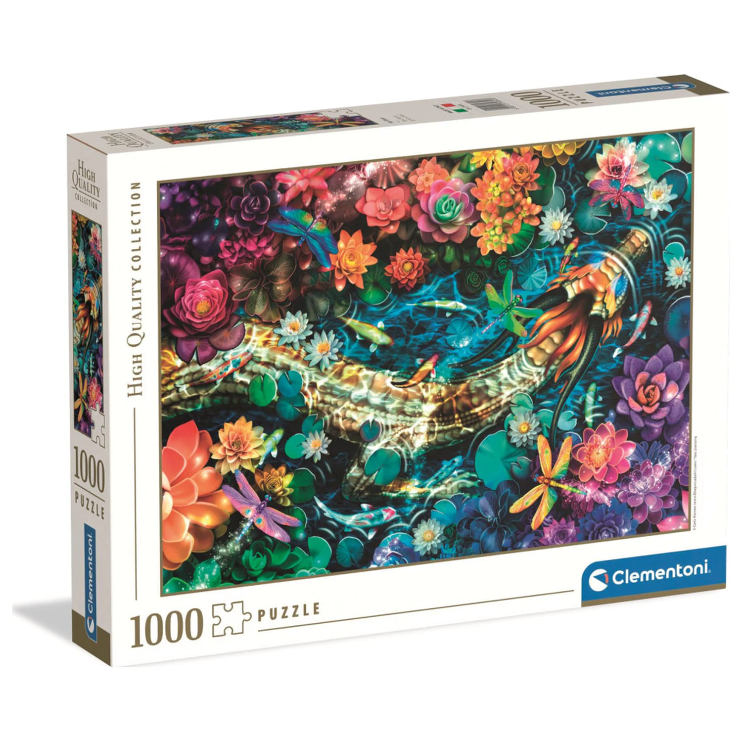Koi River uganka s 1000 kosi fotografija izdelka