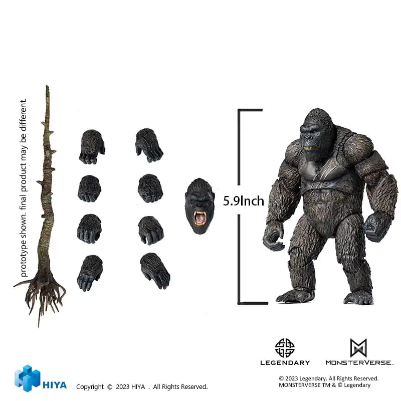 Kong: Skull Island Izvrstna Osnovna akcijska figura Kong 15 cm fotografija izdelka