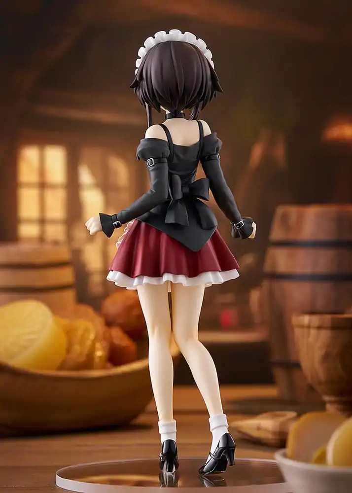 Kono Subarashii Sekai ni Bakuen wo! Pop Up Parade PVC kip Megumin: Različica uniforme za občasno službo L velikost 20 cm fotografija izdelka