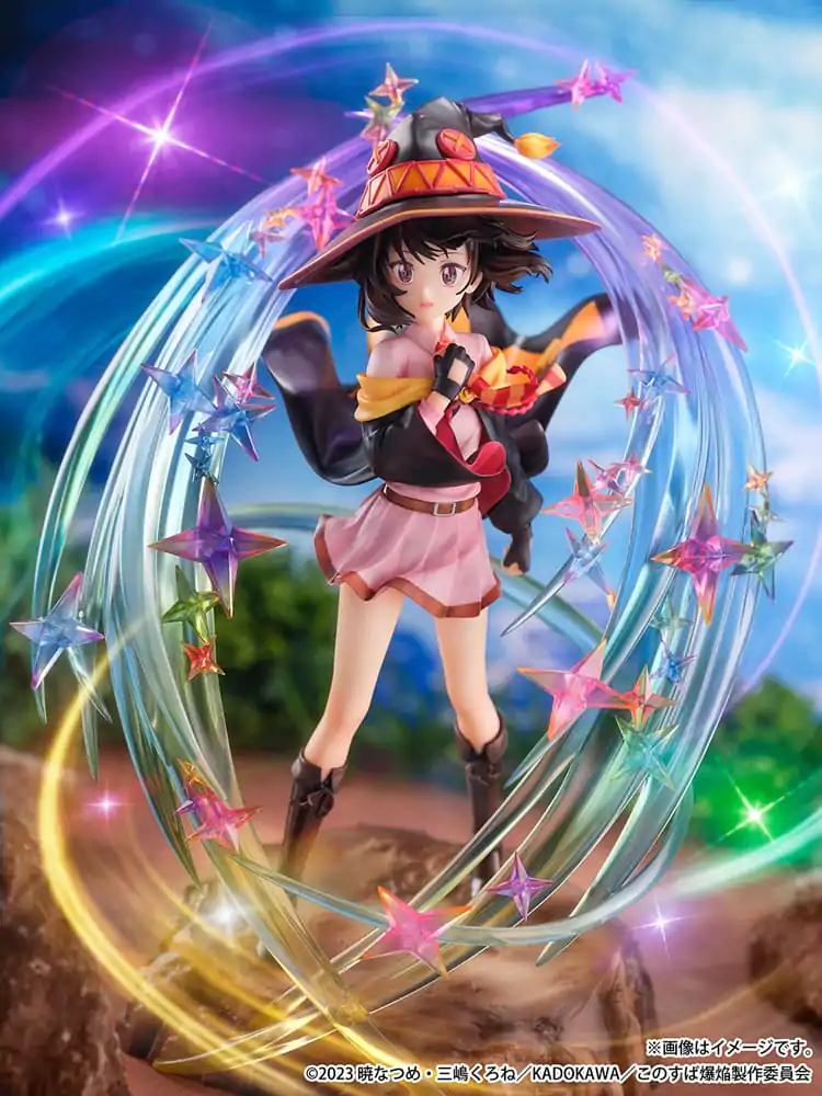 Kono Subarashii Sekai ni Shukufuku wo! Kip 1/7 Megumin Bakuretsu Mahou e no Akogare Ver. 29 cm fotografija izdelka