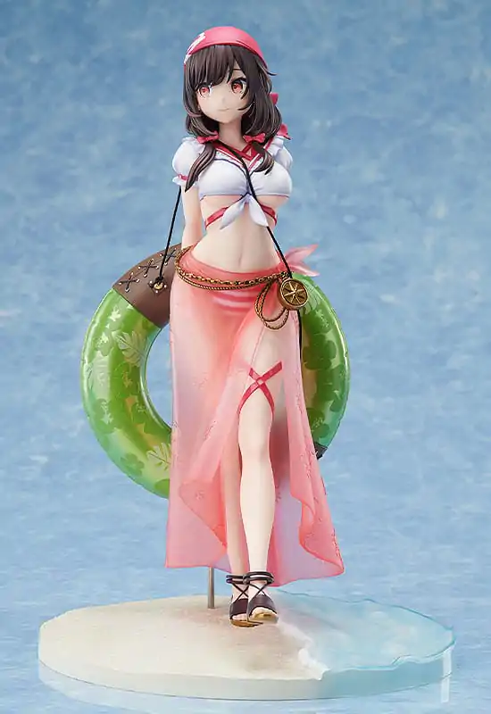 Kono Subarashii Sekai ni Shukufuku wo! Kip 1/7 Yunyun Light Novel Cosplay Na Plaži Ver. 25 cm fotografija izdelka