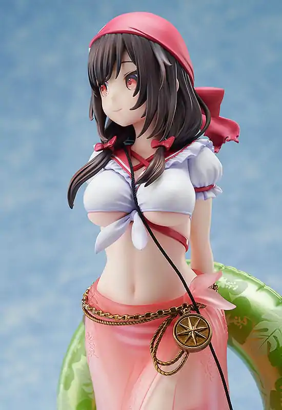 Kono Subarashii Sekai ni Shukufuku wo! Kip 1/7 Yunyun Light Novel Cosplay Na Plaži Ver. 25 cm fotografija izdelka