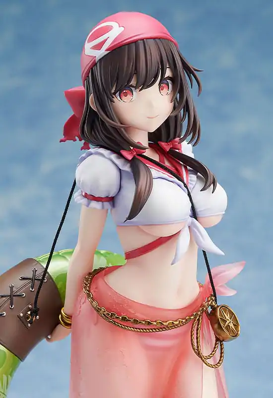 Kono Subarashii Sekai ni Shukufuku wo! Kip 1/7 Yunyun Light Novel Cosplay Na Plaži Ver. 25 cm fotografija izdelka