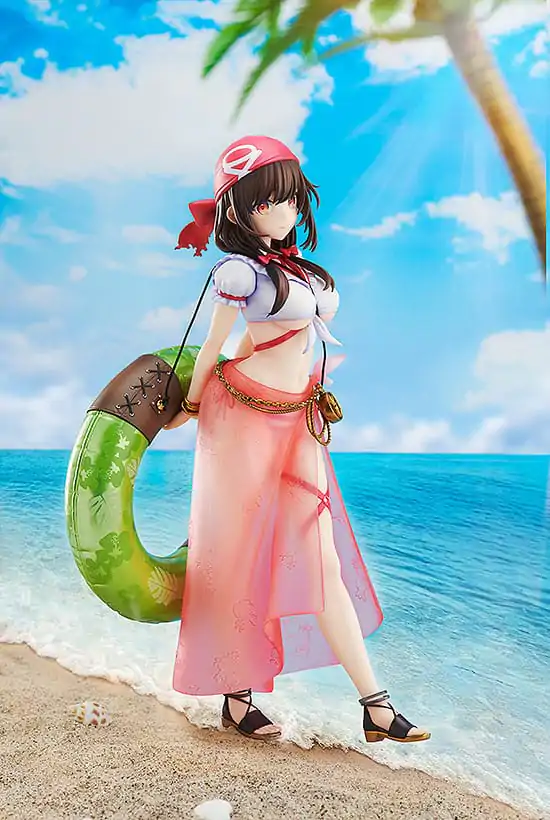 Kono Subarashii Sekai ni Shukufuku wo! Kip 1/7 Yunyun Light Novel Cosplay Na Plaži Ver. 25 cm fotografija izdelka