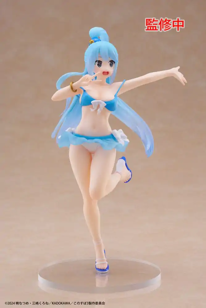 KonoSuba: God's Blessing on This Wonderful World! 3 Coreful PVC Kip Aqua Swimwear Ver. 18 cm fotografija izdelka