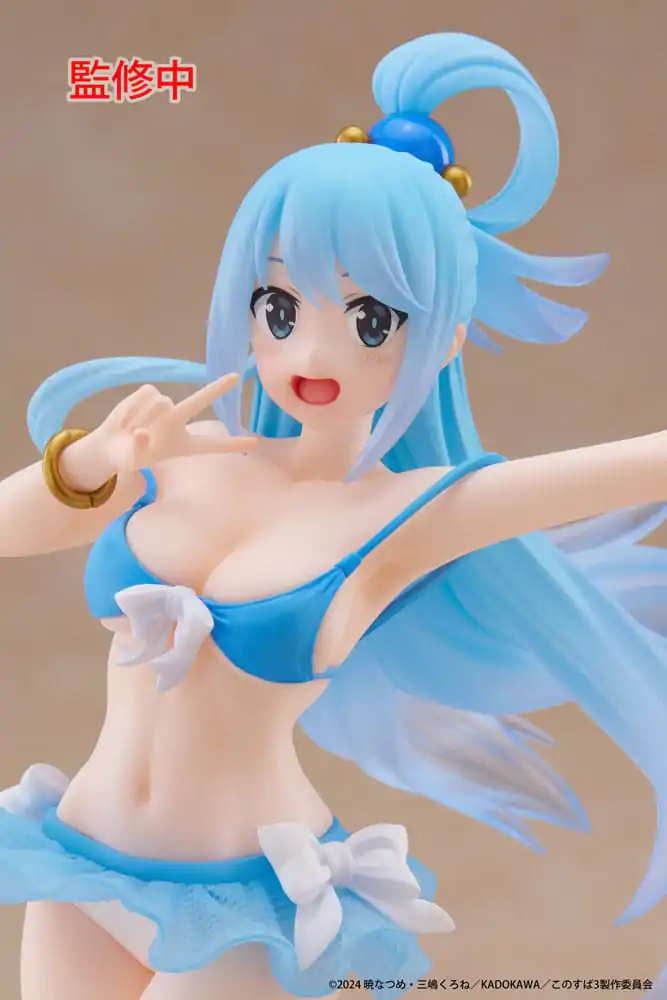 KonoSuba: God's Blessing on This Wonderful World! 3 Coreful PVC Kip Aqua Swimwear Ver. 18 cm fotografija izdelka