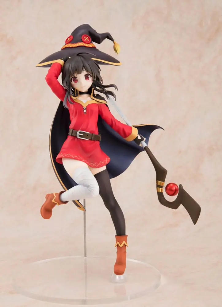 Konosuba God's blessing on this wonderful world! PVC Kip 1/7 Megumin: Sneaker Bunko 30th Anniversary Ver. (ponovitev) 19 cm fotografija izdelka