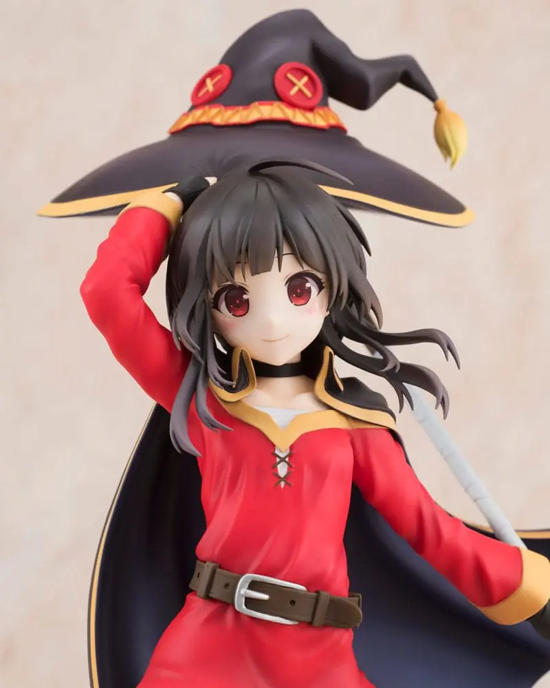 Konosuba God's blessing on this wonderful world! PVC Kip 1/7 Megumin: Sneaker Bunko 30th Anniversary Ver. (ponovitev) 19 cm fotografija izdelka