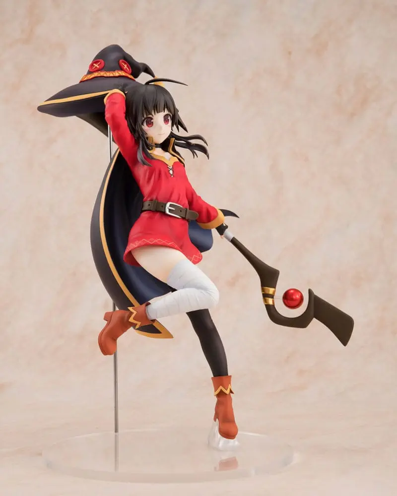 Konosuba God's blessing on this wonderful world! PVC Kip 1/7 Megumin: Sneaker Bunko 30th Anniversary Ver. (ponovitev) 19 cm fotografija izdelka