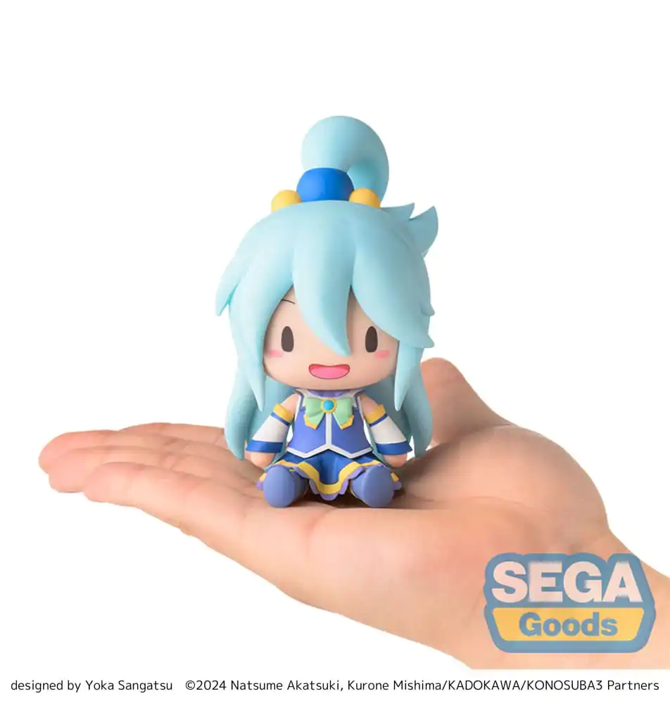 Konosuba God´s blessing on this wonderful world! 3 Fuwa Petit Chibi figúrka Aqua 10 cm fotografija izdelka