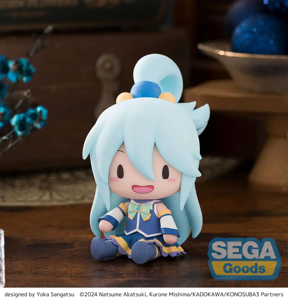 Konosuba God´s blessing on this wonderful world! 3 Fuwa Petit Chibi figúrka Aqua 10 cm fotografija izdelka