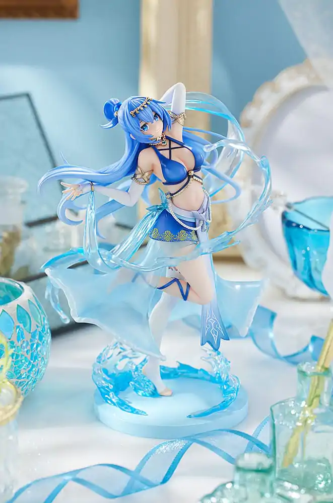 Konosuba God's blessing on this wonderful world! PVC Kip Aqua: Light Novel 10th Anniversary Ver. 18 cm fotografija izdelka