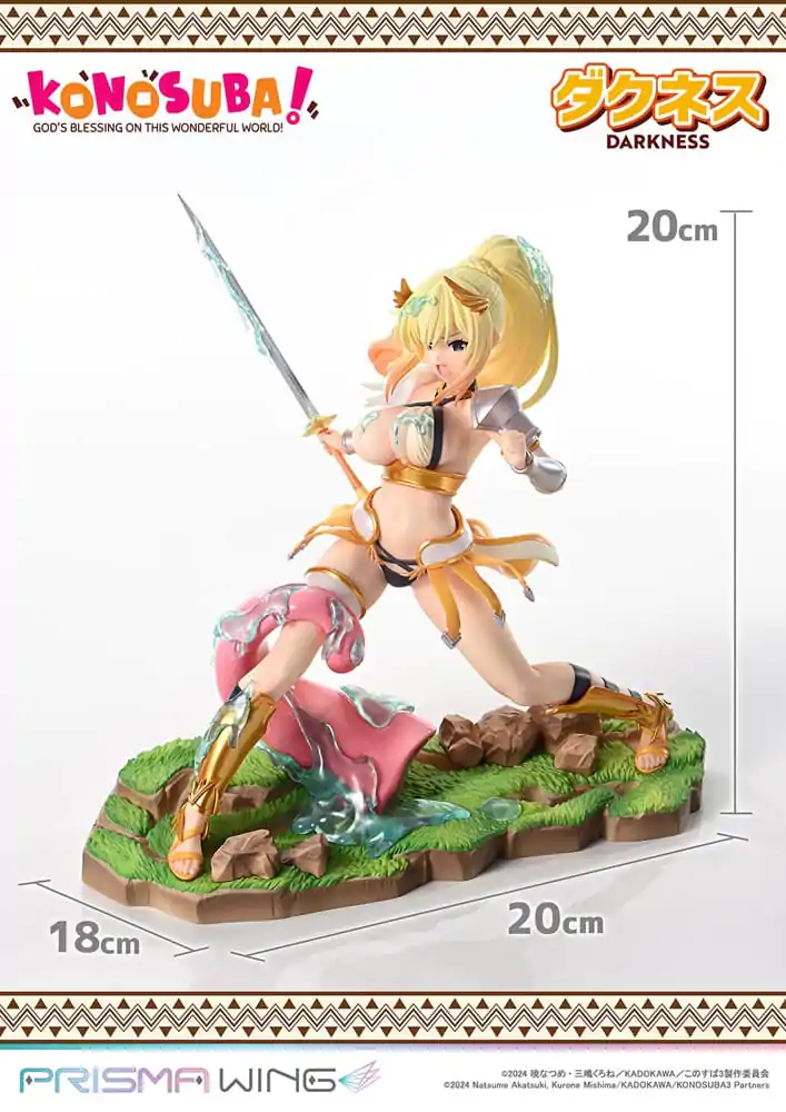 Konusuba - God's blessing on this wonderful world! Prisma Wing PVC kip 1/7 Darkness 20 cm fotografija izdelka