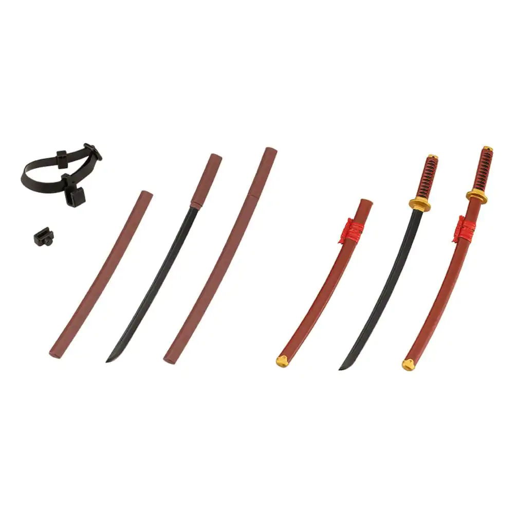 Kotobukiya M.S.G. Model Kit Accessory Set Heavy Weapon Unit 56 Japanese Sword 2 Black Sword fotografija izdelka