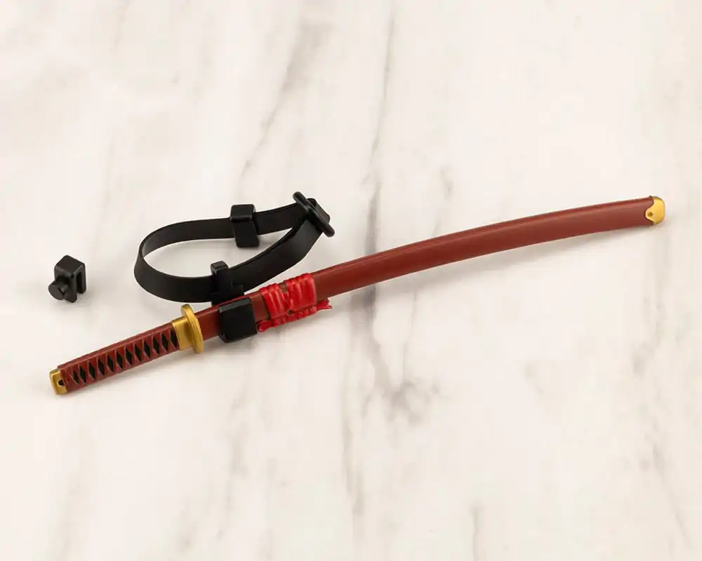 Kotobukiya M.S.G. Model Kit Accessory Set Heavy Weapon Unit 56 Japanese Sword 2 Black Sword fotografija izdelka