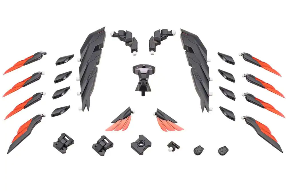 Kotobukiya M.S.G. Model Kit Set dodatkov Težka oborožitvena enota 60 Wing Edge Black Ver. fotografija izdelka