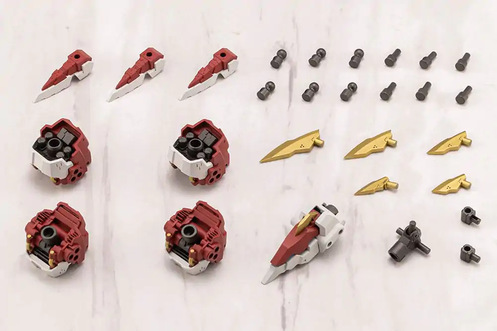 Kotobukiya M.S.G. Model Komplet Pripomočkov Komplet Težkega Orožja 63 Demonic Arm Red Ver. fotografija izdelka