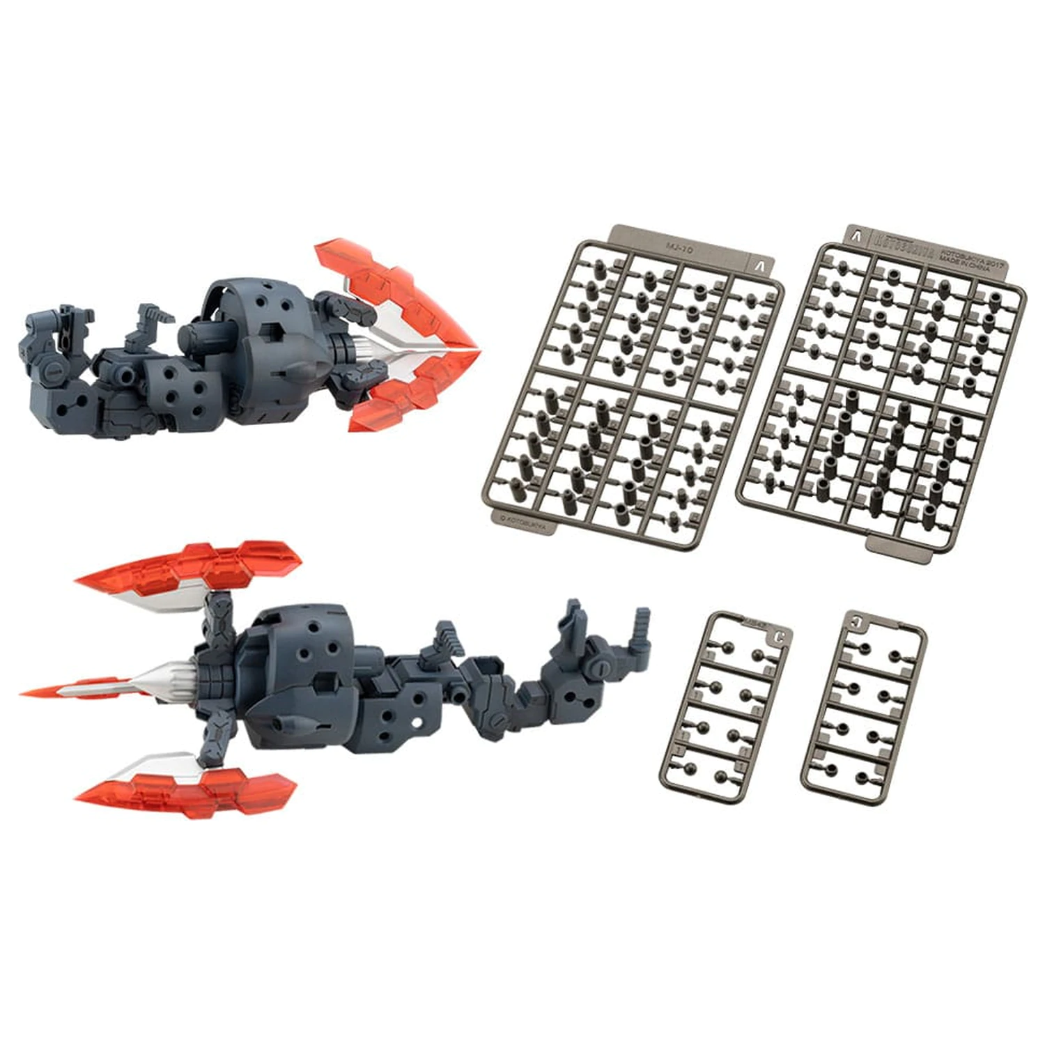 Kotobukiya M.S.G. Komplet dodatkov za modelarsko orodje Enota težkega orožja 65 Dvojni spiralni drobilec Set fotografija izdelka