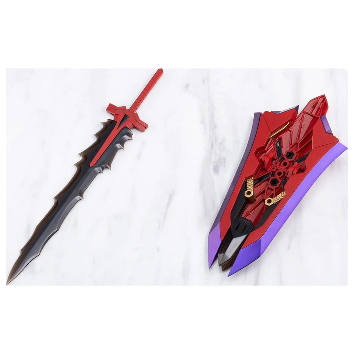 Kotobukiya M.S.G. Model Kit Komplet Dodatkov Težka orožna enota 79 Knight Master Sword Chaos Ver. fotografija izdelka