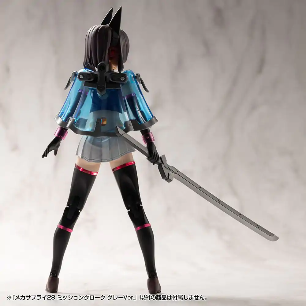 Kotobukiya M.S.G. Komplet modelnih dodatkov Mecha Supply 28 Misijonsko Ogrinjalo Siva Verzija fotografija izdelka