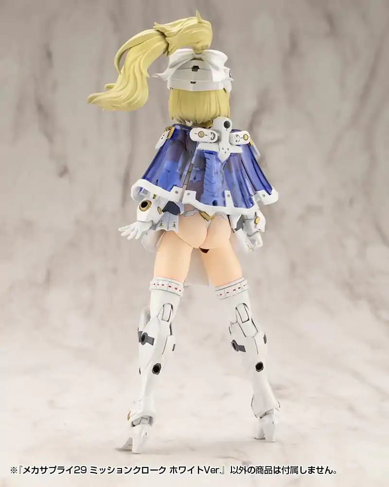 Kotobukiya M.S.G. Komplet dodatkov za modele Mecha Supply 29 Plašč za misije Bela različica fotografija izdelka