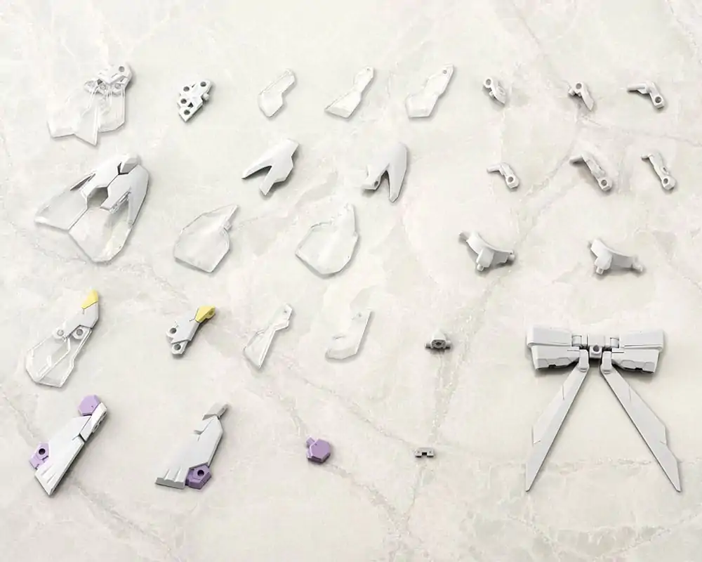 Kotobukiya M.S.G. Model Kit Accessory Set Mecha Supply Y32 Expansion Armor Type E Dress Ver. White fotografija izdelka