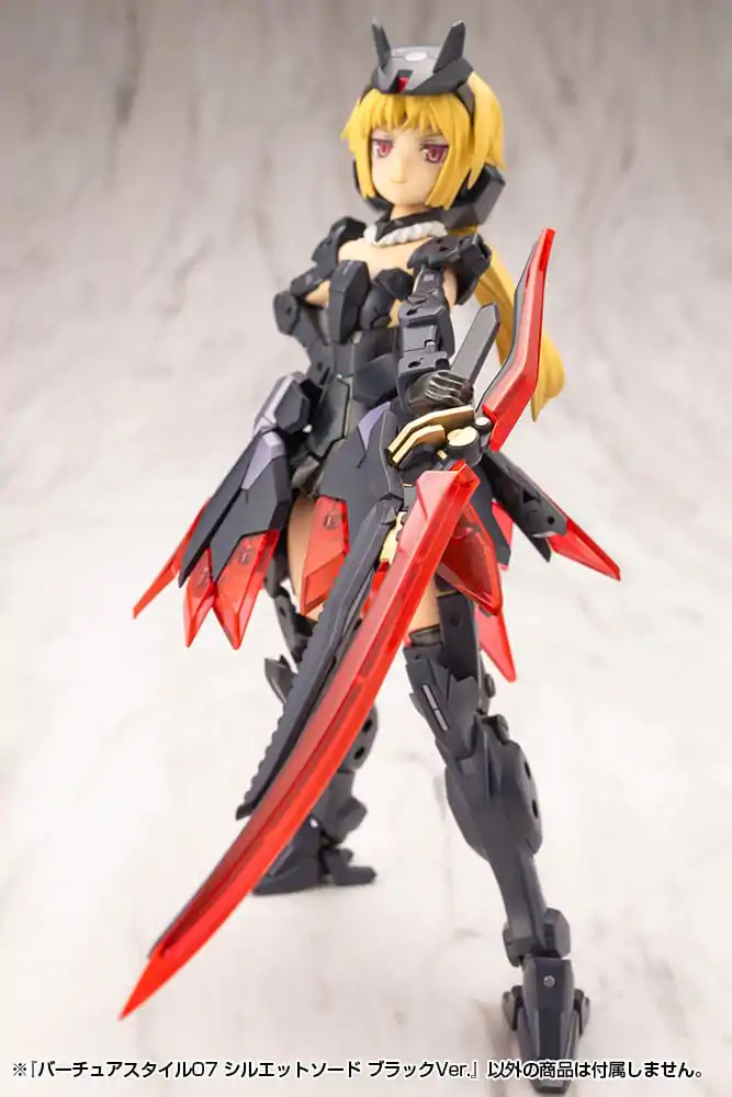Kotobukiya M.S.G. Komplet dodatkov za modelarske komplete Virtuous Style 06 Silhouette Sword Black Ver. fotografija izdelka