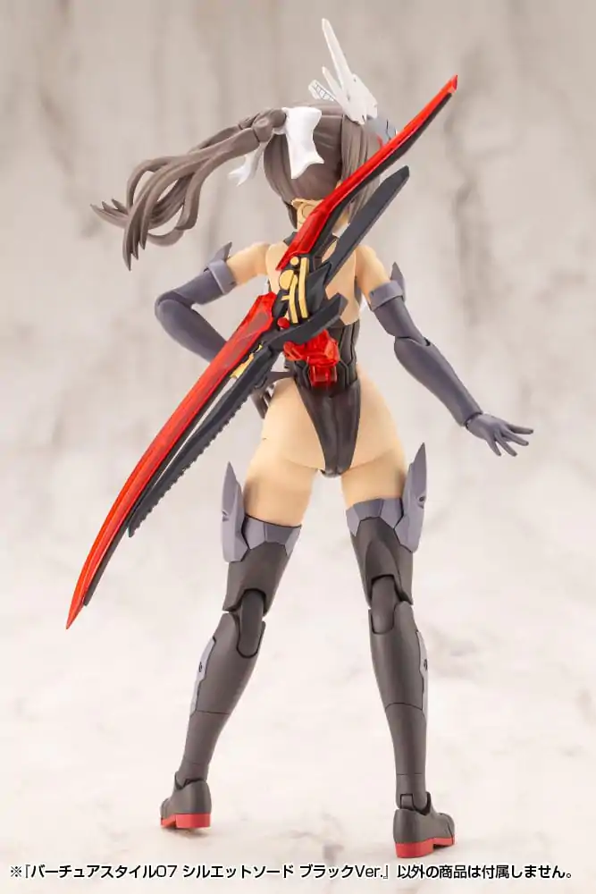 Kotobukiya M.S.G. Komplet dodatkov za modelarske komplete Virtuous Style 06 Silhouette Sword Black Ver. fotografija izdelka