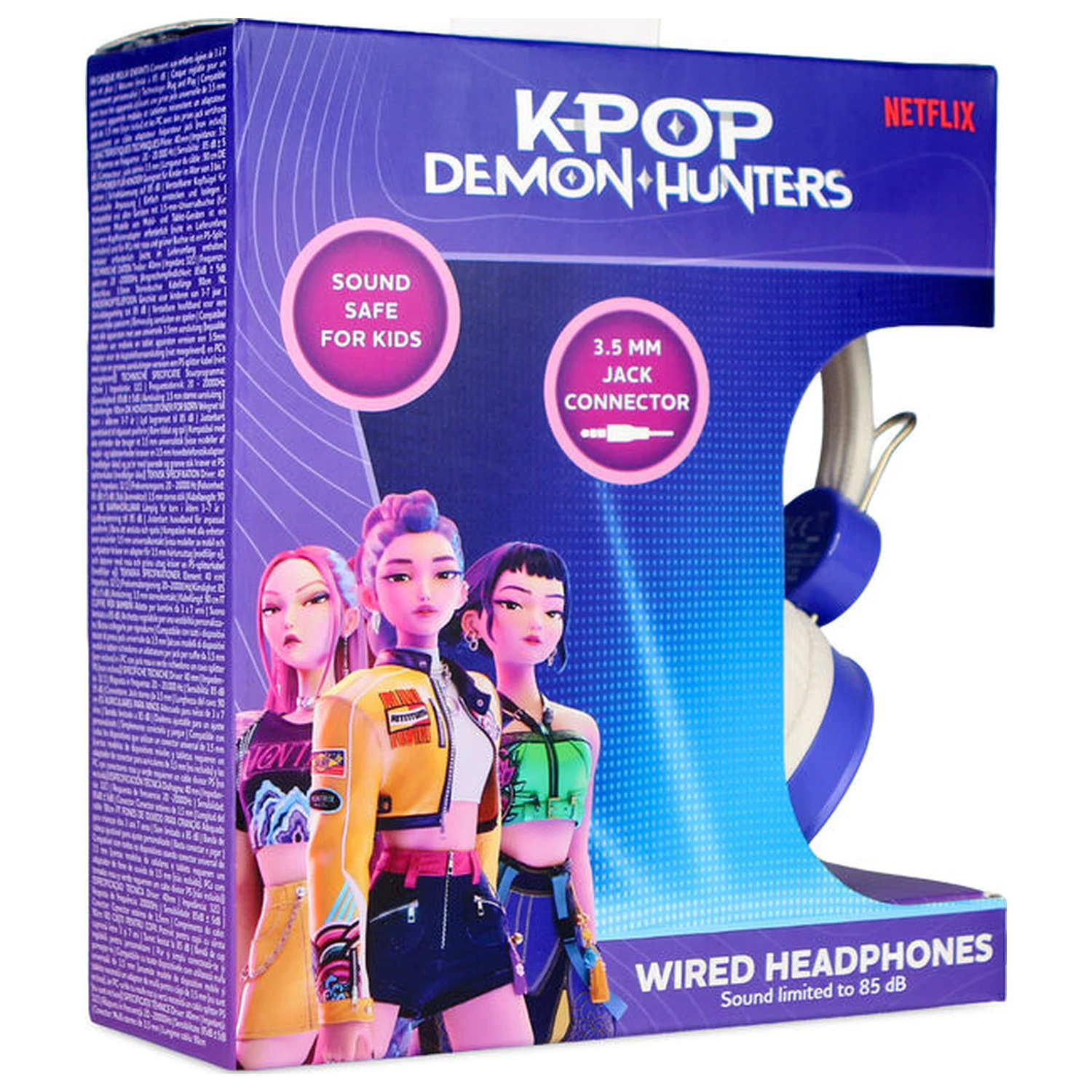 Kpop Demon Hunter osnovne slušalke fotografija izdelka