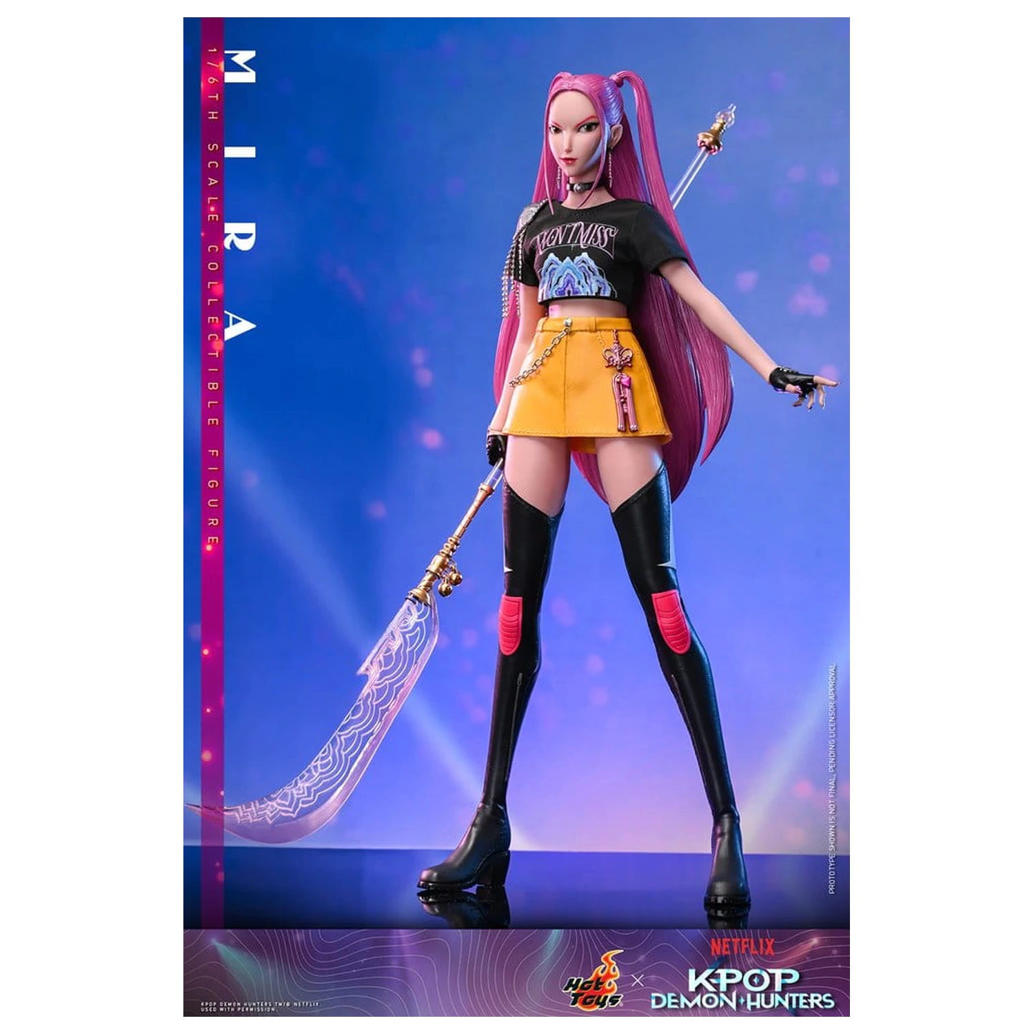 KPop Demon Hunters akcijska figura 1/6 Mira 28 cm fotografija izdelka