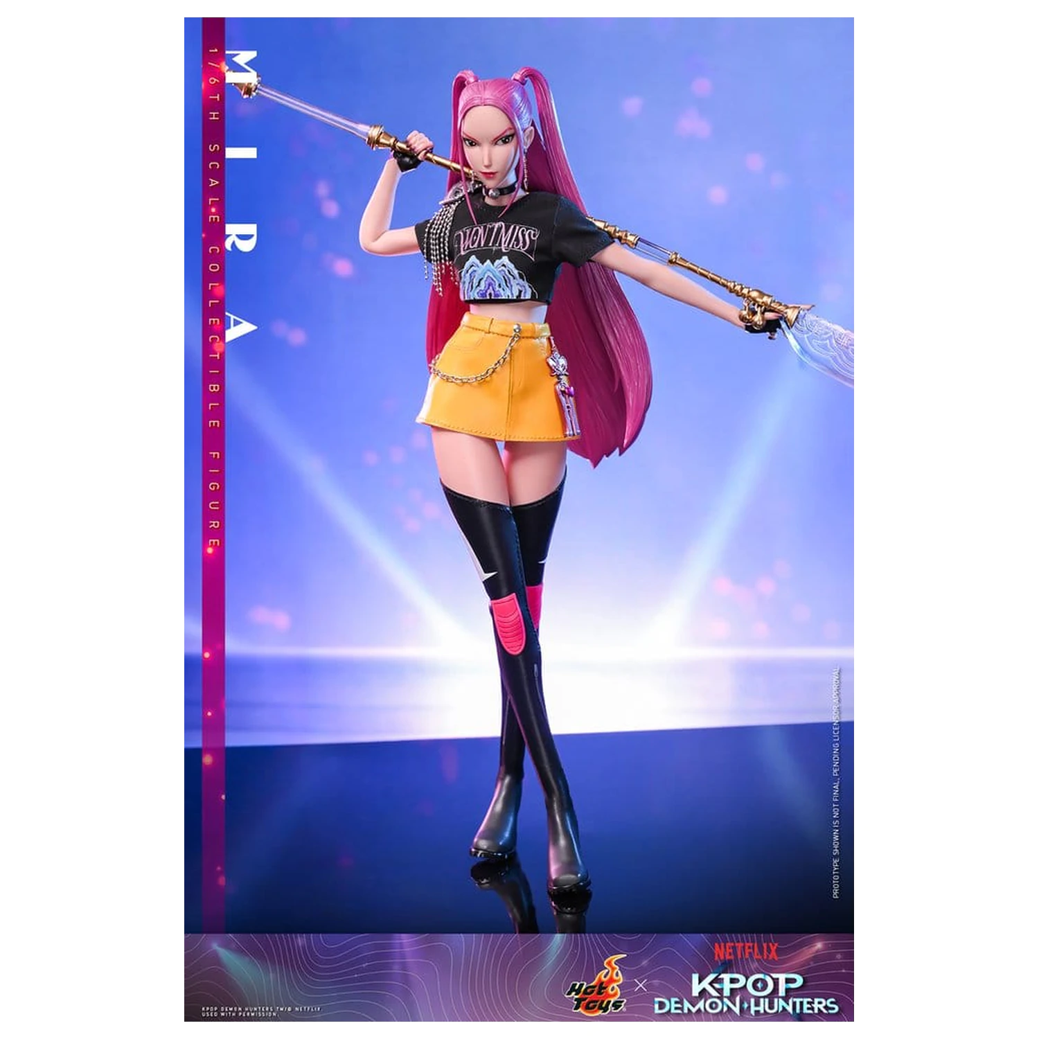 KPop Demon Hunters akcijska figura 1/6 Mira 28 cm fotografija izdelka