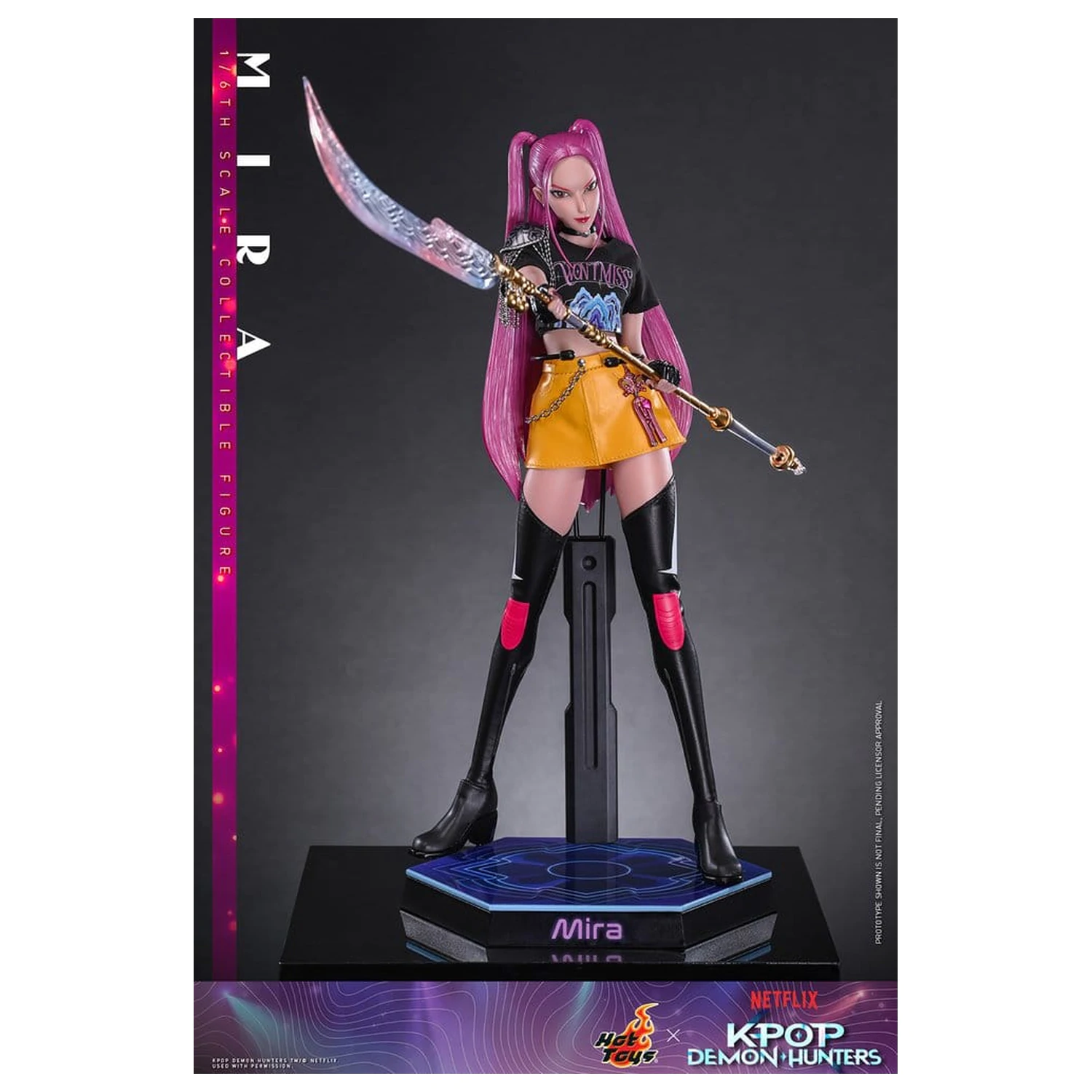 KPop Demon Hunters akcijska figura 1/6 Mira 28 cm fotografija izdelka