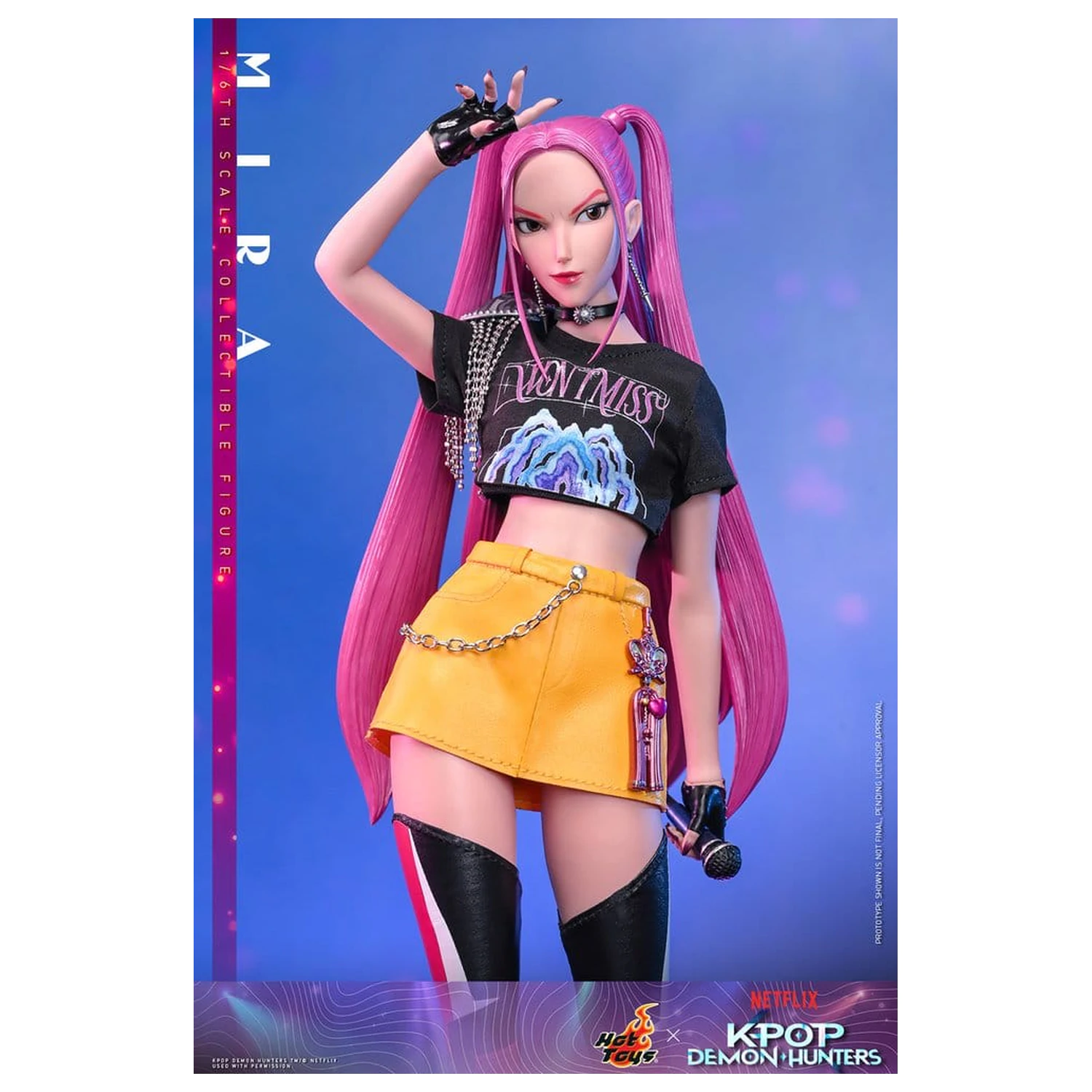 KPop Demon Hunters akcijska figura 1/6 Mira 28 cm fotografija izdelka
