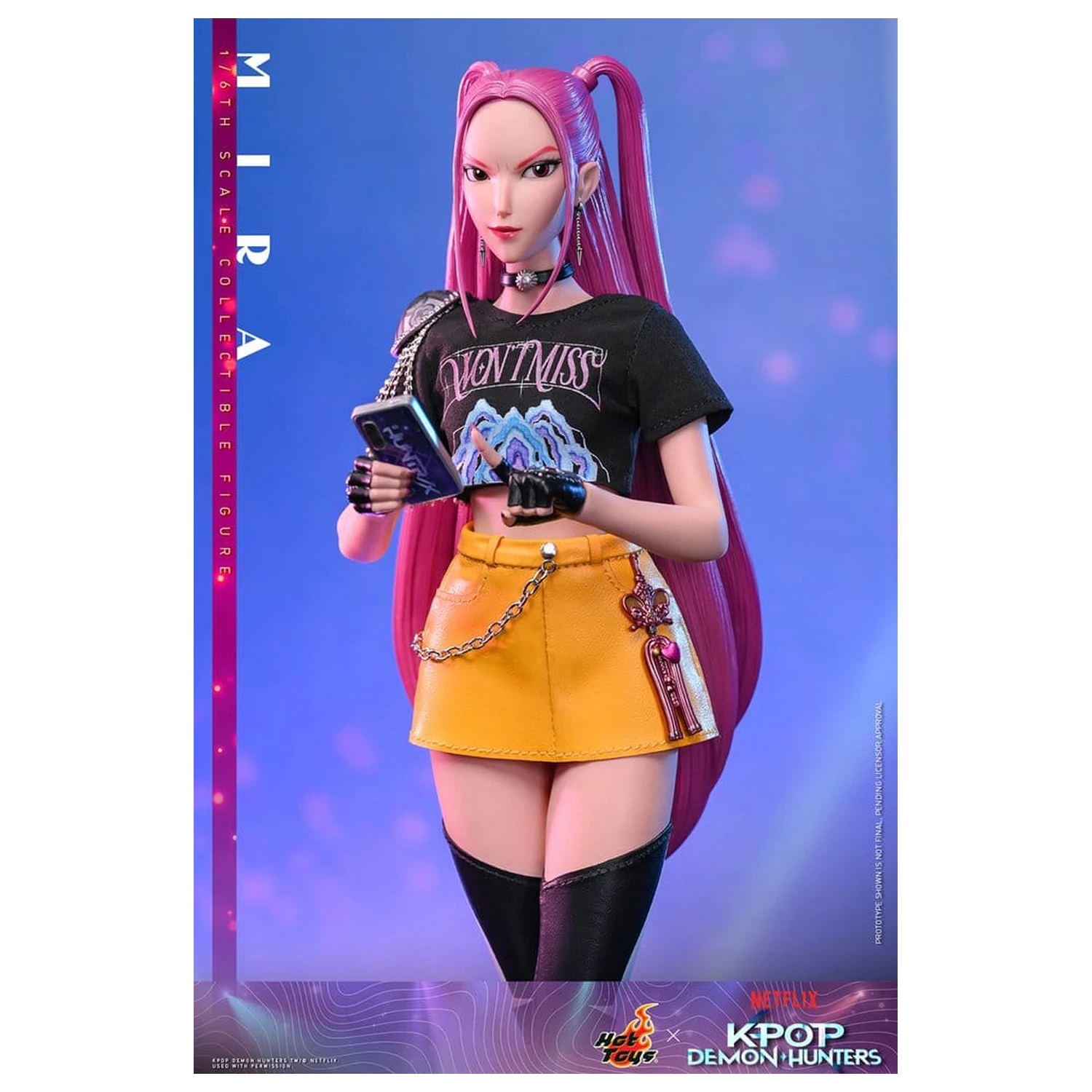 KPop Demon Hunters akcijska figura 1/6 Mira 28 cm fotografija izdelka