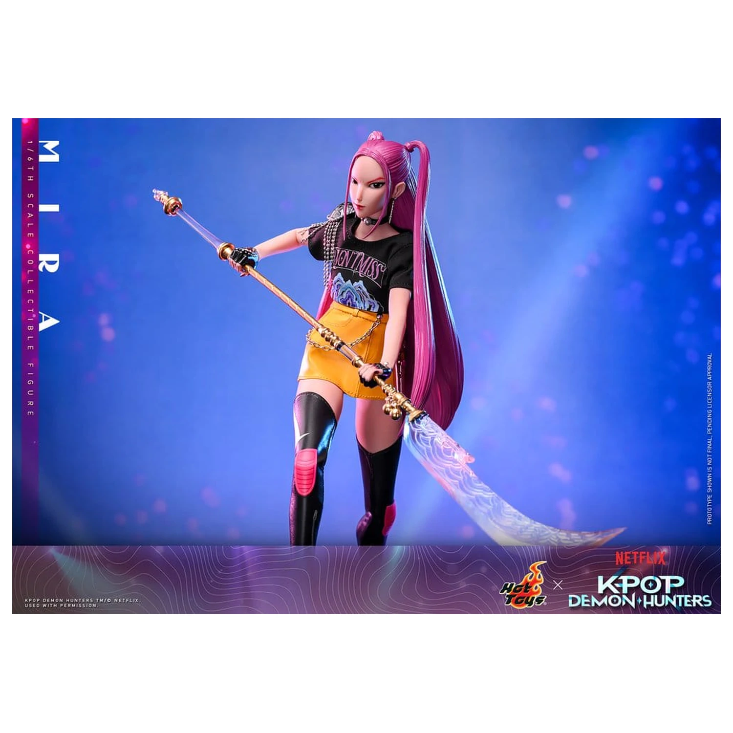 KPop Demon Hunters akcijska figura 1/6 Mira 28 cm fotografija izdelka