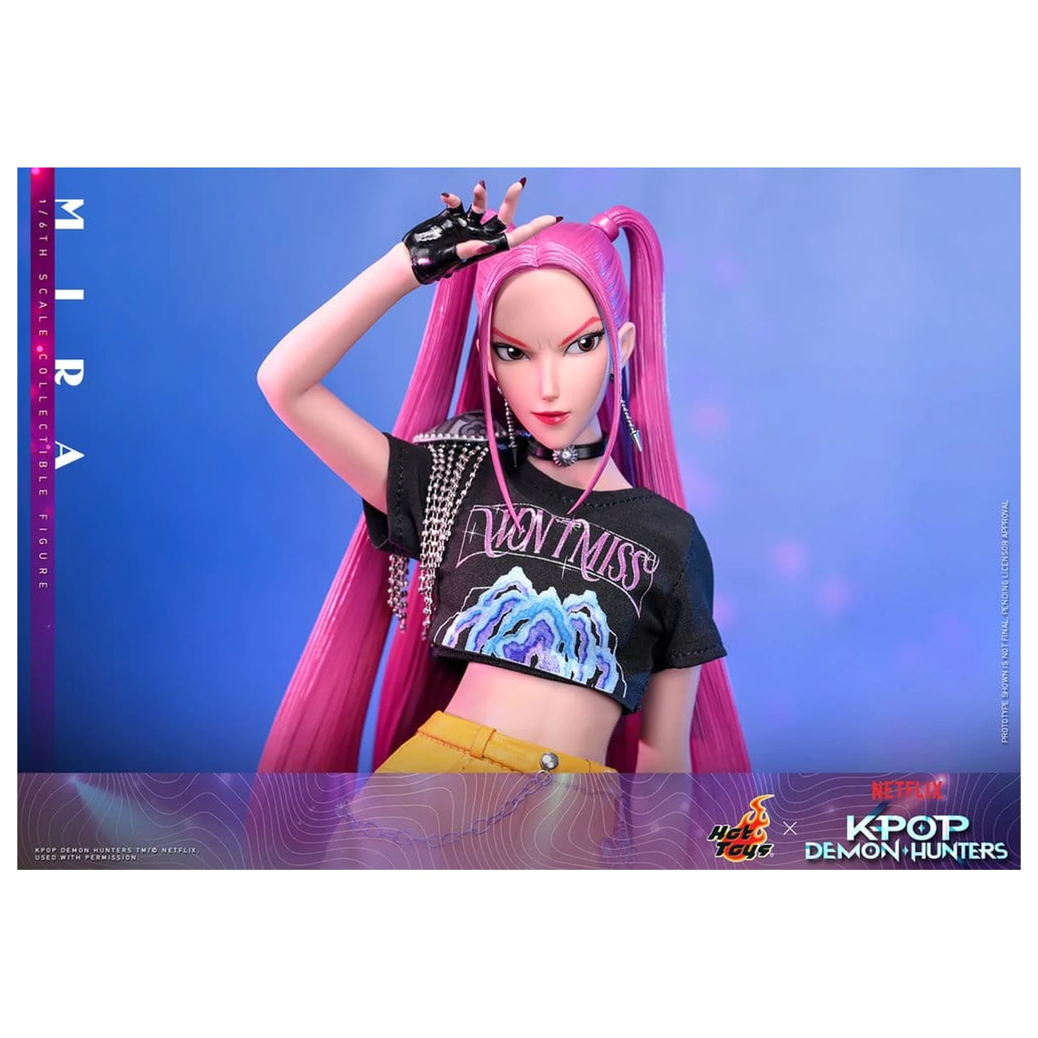 KPop Demon Hunters akcijska figura 1/6 Mira 28 cm fotografija izdelka