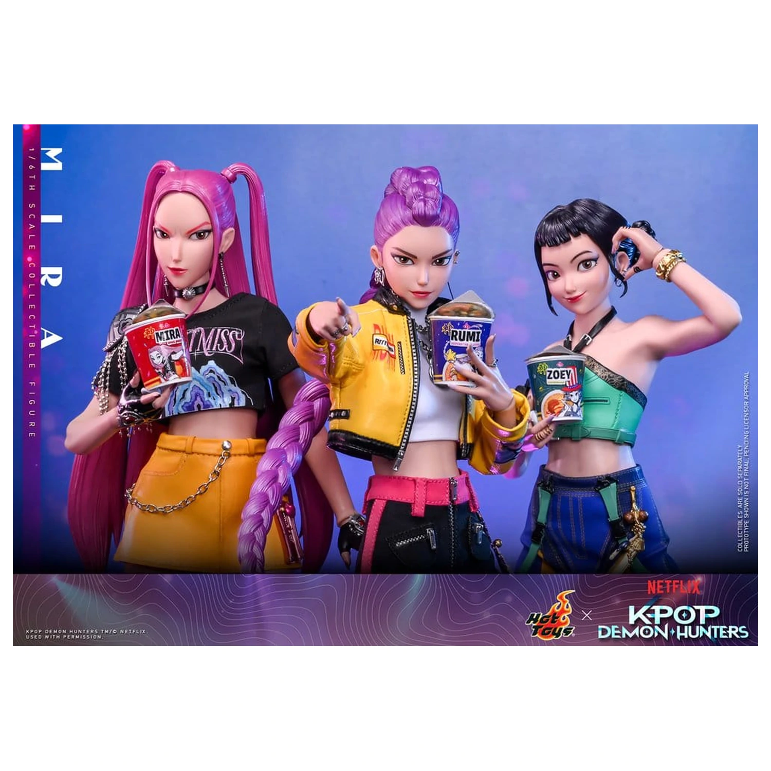 KPop Demon Hunters akcijska figura 1/6 Mira 28 cm fotografija izdelka