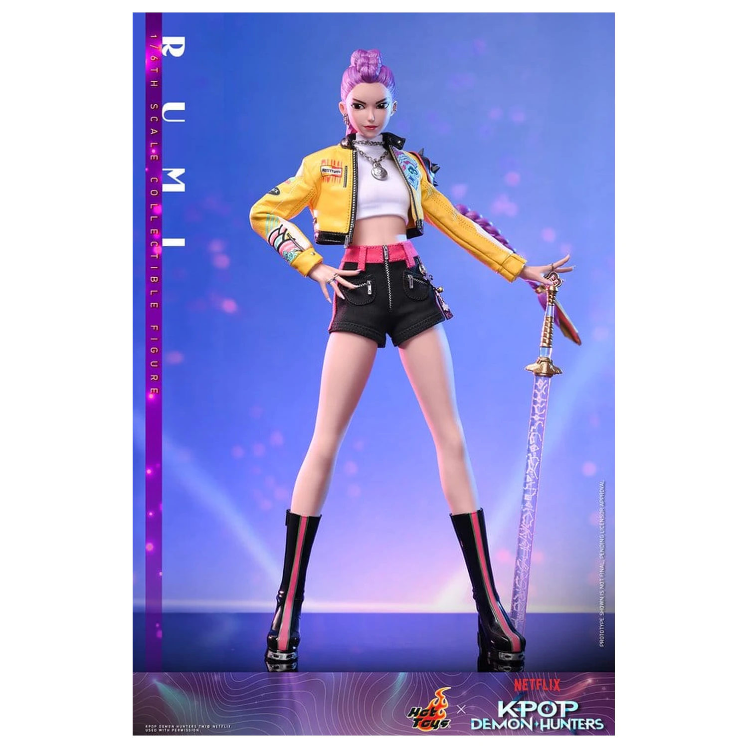 KPop Demon Hunters akcijska figura 1/6 Rumi 28 cm fotografija izdelka