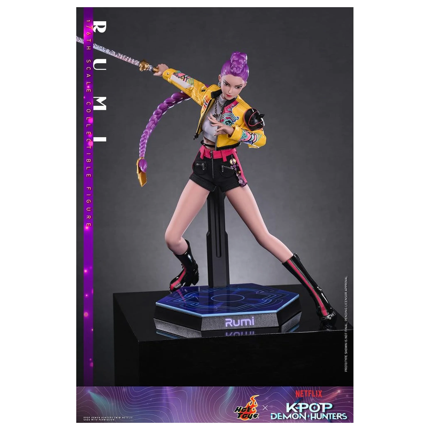 KPop Demon Hunters akcijska figura 1/6 Rumi 28 cm fotografija izdelka