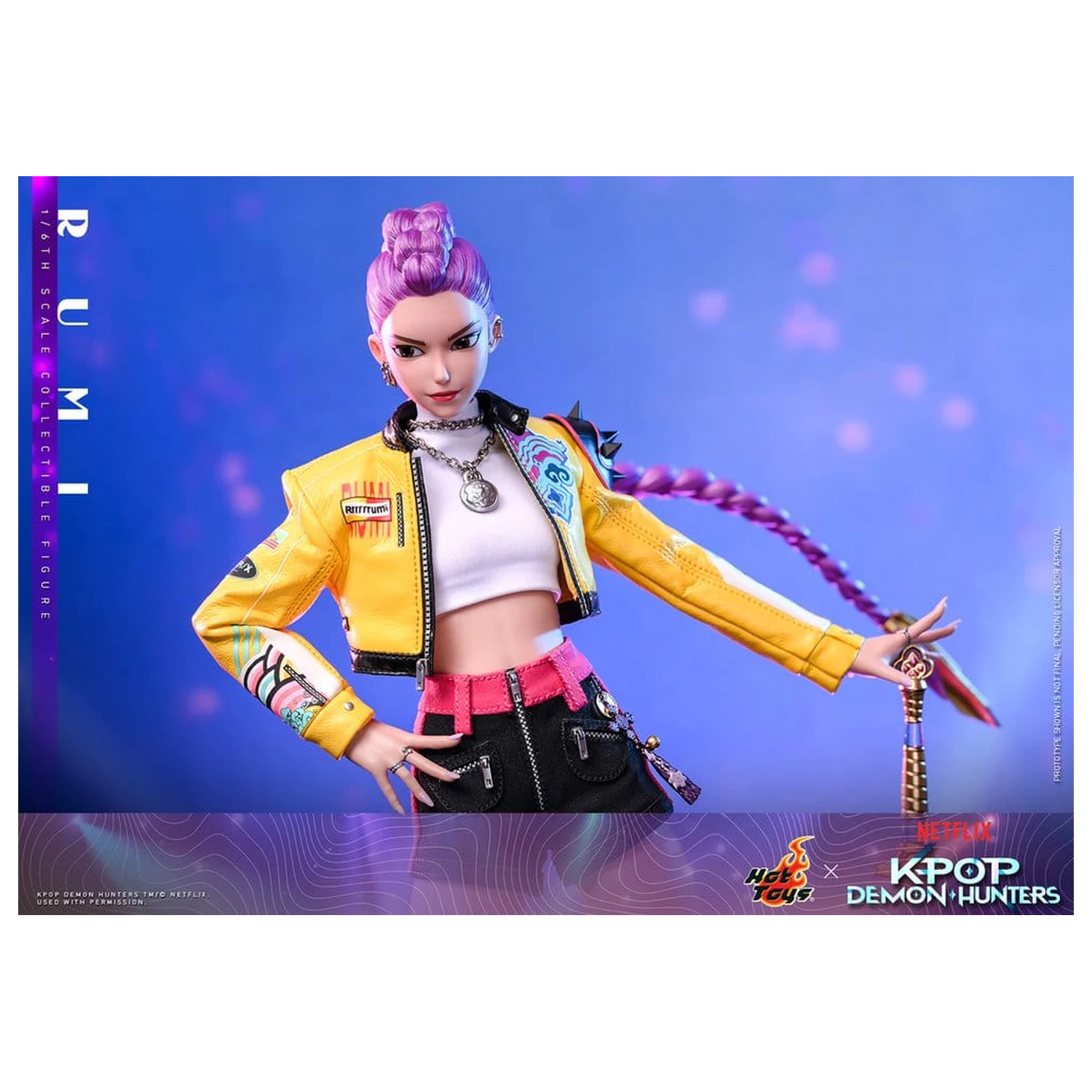 KPop Demon Hunters akcijska figura 1/6 Rumi 28 cm fotografija izdelka